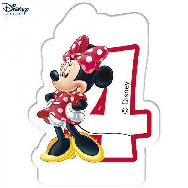 Minni Candelina Per Compleanno 4 Anni Con Un Buon Prezzo Offerte Disney Store Vendita