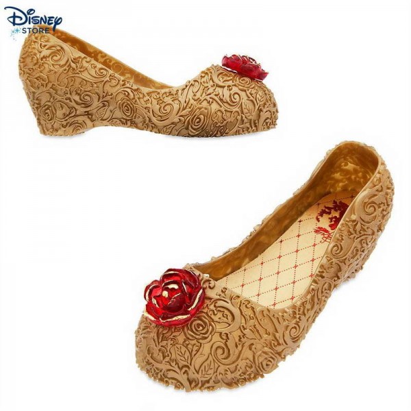 Scarpe Bimbi Per Il Costume Di Belle La Bella E La Bestia Con L Alto Qulity Offerte Disney Store Vendita