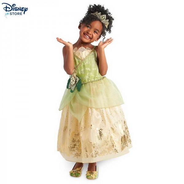 Disney sconto negozio} // Costume bimbi Tiana, La Principessa e il Ranocchio  Le Vendite Up 57%