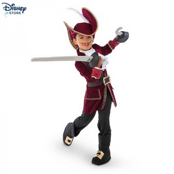 Costume bimbi Capitan Uncino, Jake e i Pirati dell'Isola che non c'è Con  Spedizione Rapida % (Offerte Disney store Vendita)